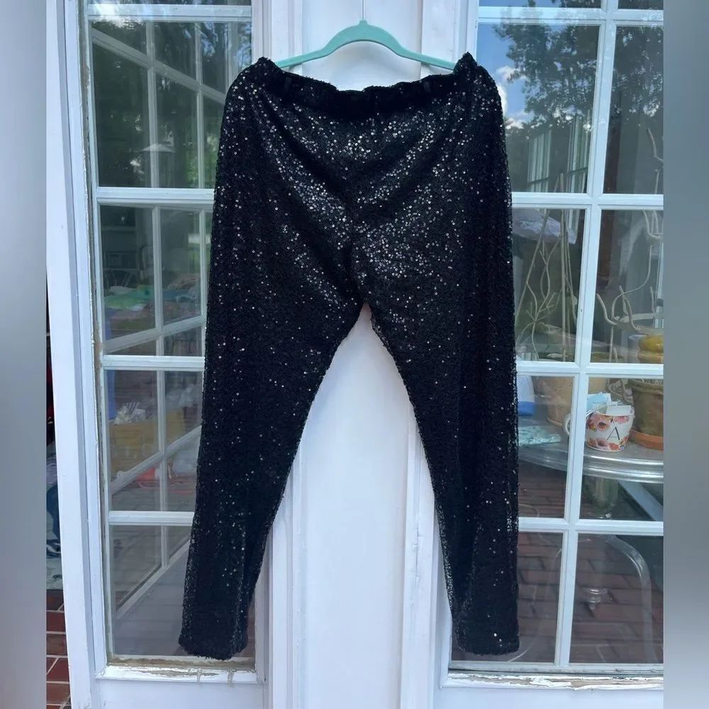 J Crew Collection Sequin Pants NWT - Picture 5 of 10